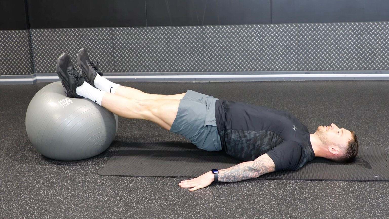 Swiss Ball Curls