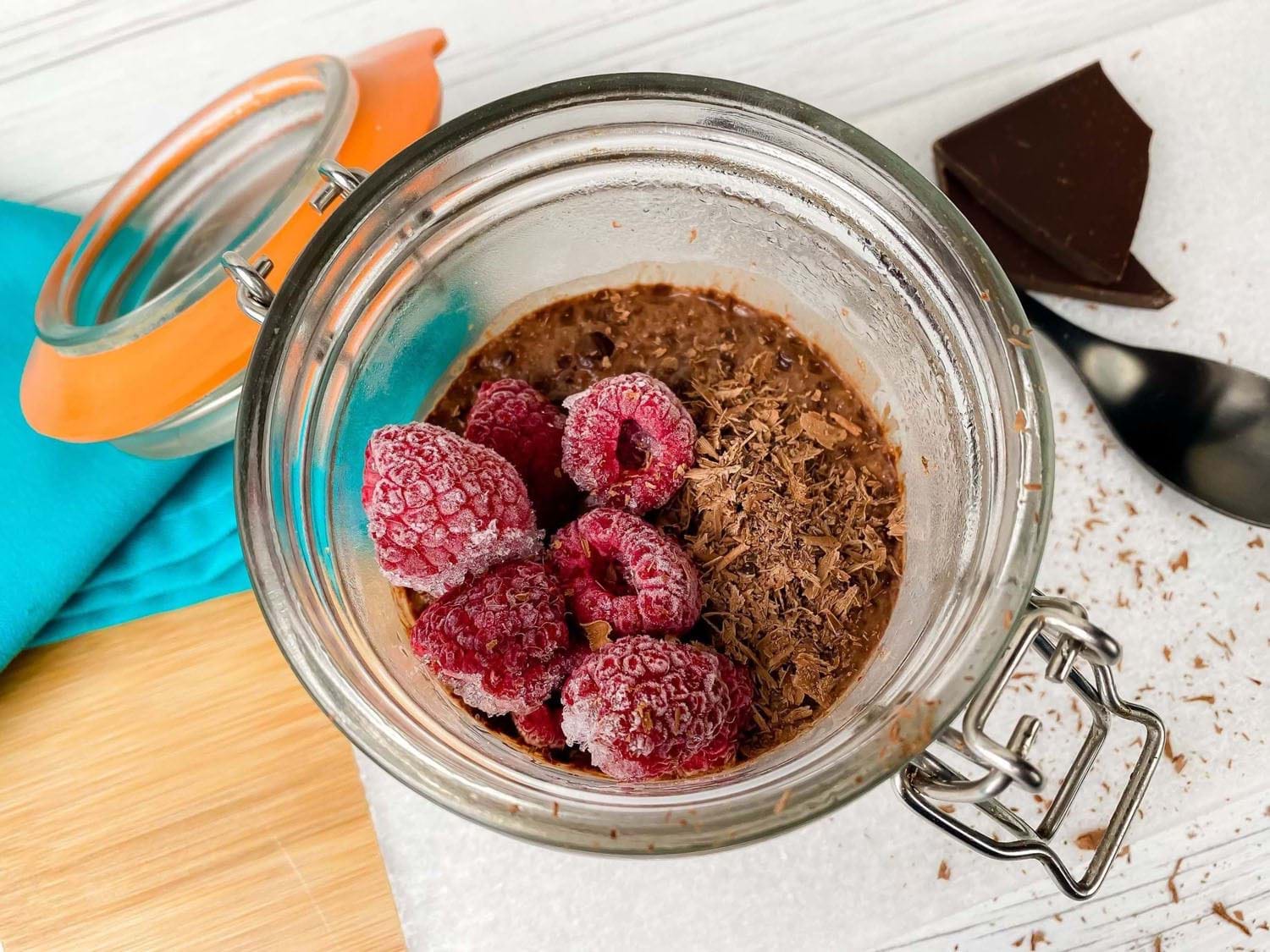 Overnight Chocolate Chai Pudding