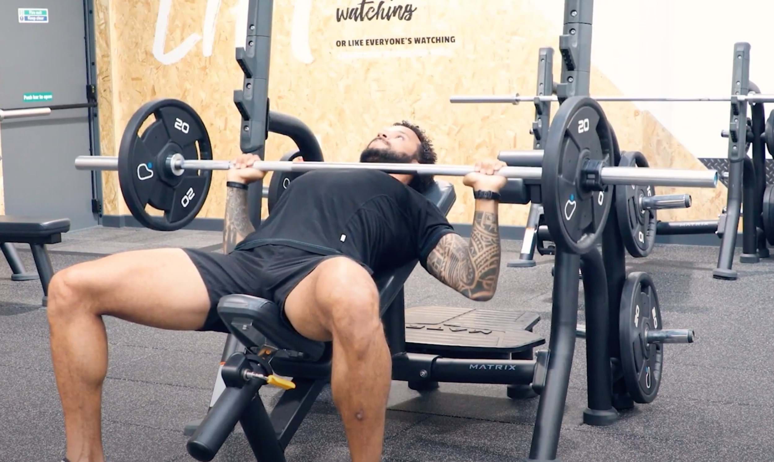 How to bench press