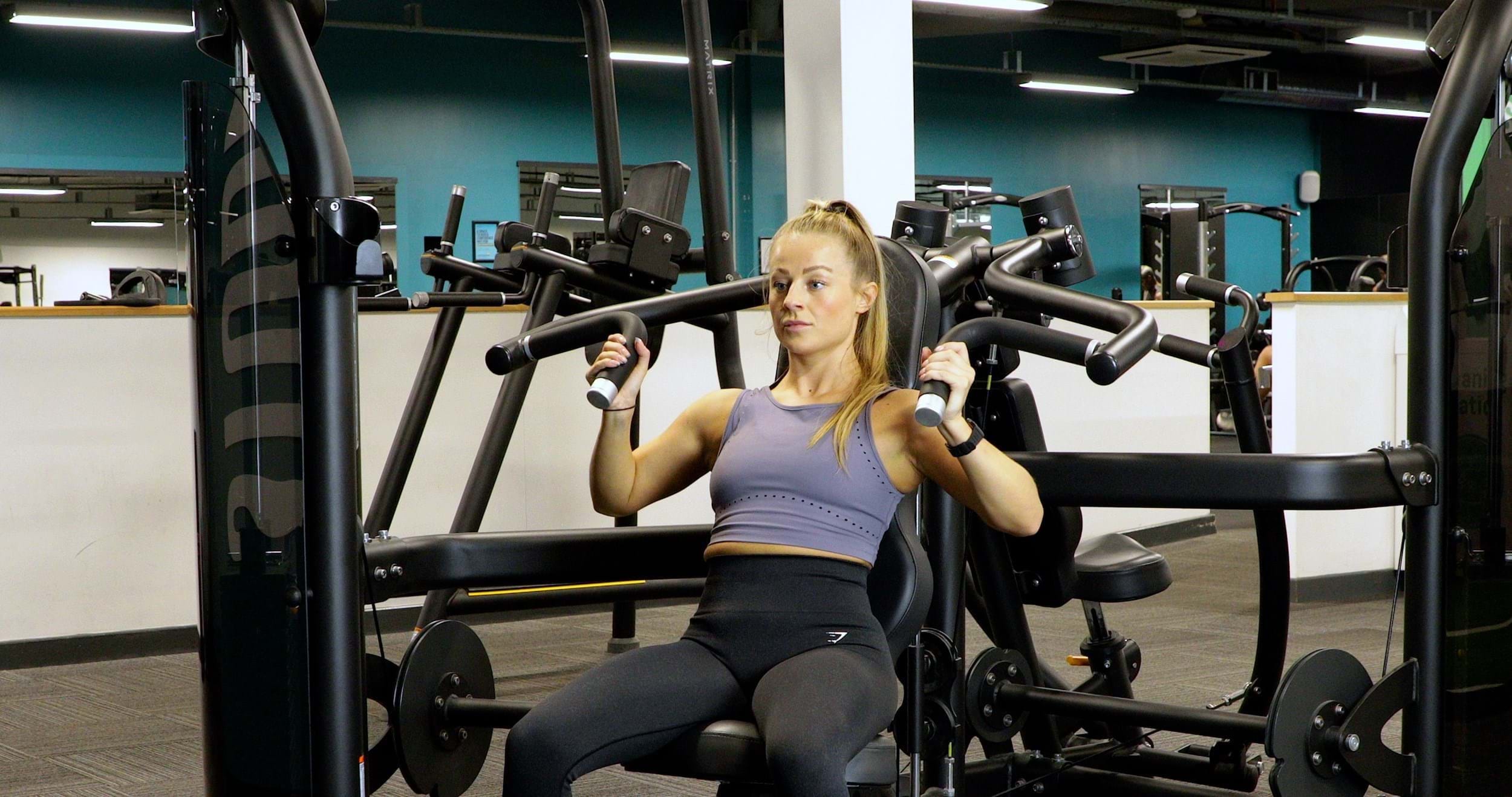 How To Do A Shoulder Press Shoulder Press Variations PureGym How To Do A Shoulder Press Shoulder Press Variations PureGym