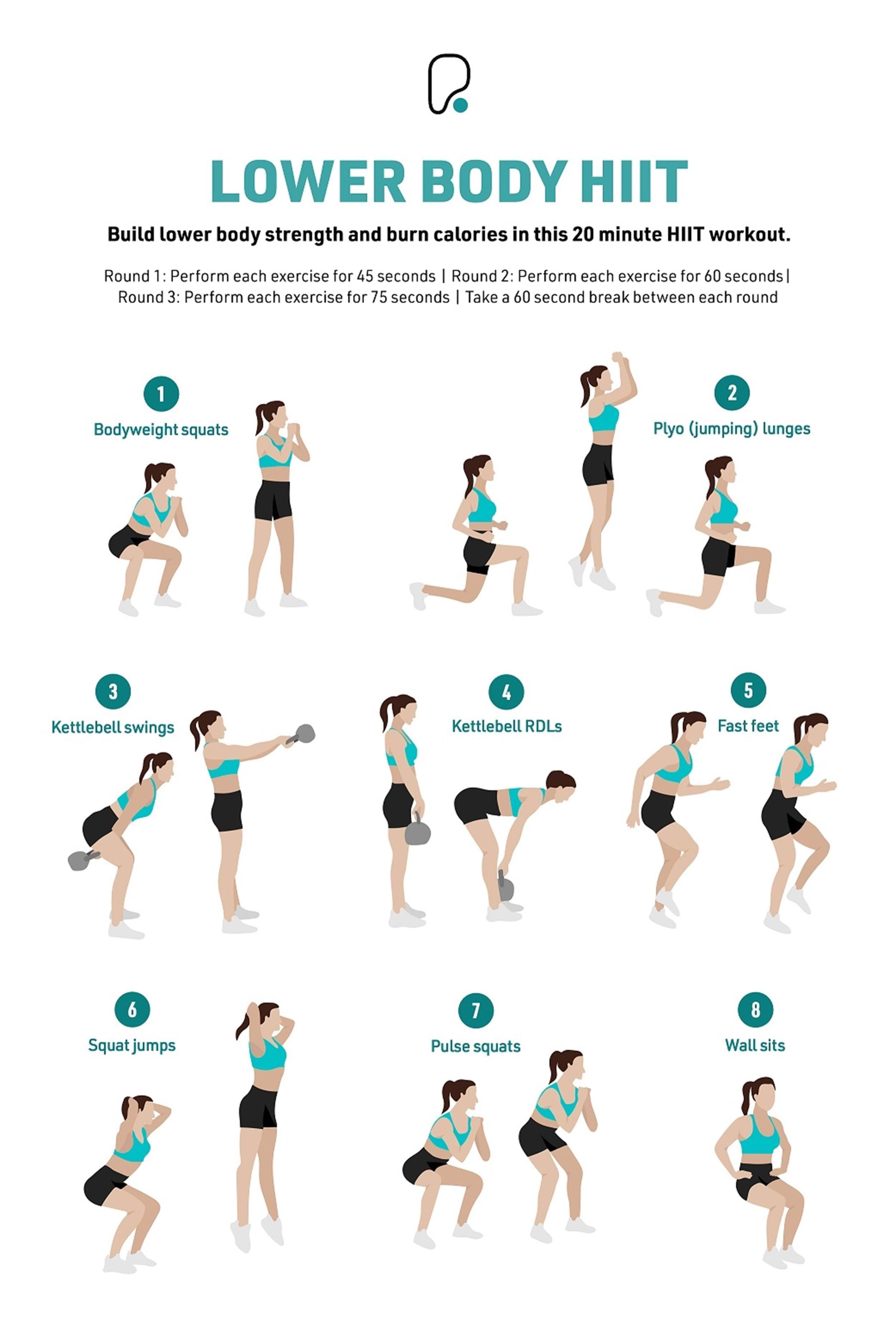 Lower Body Weight Circuit Workout Lower Body Weight Circuit Workout