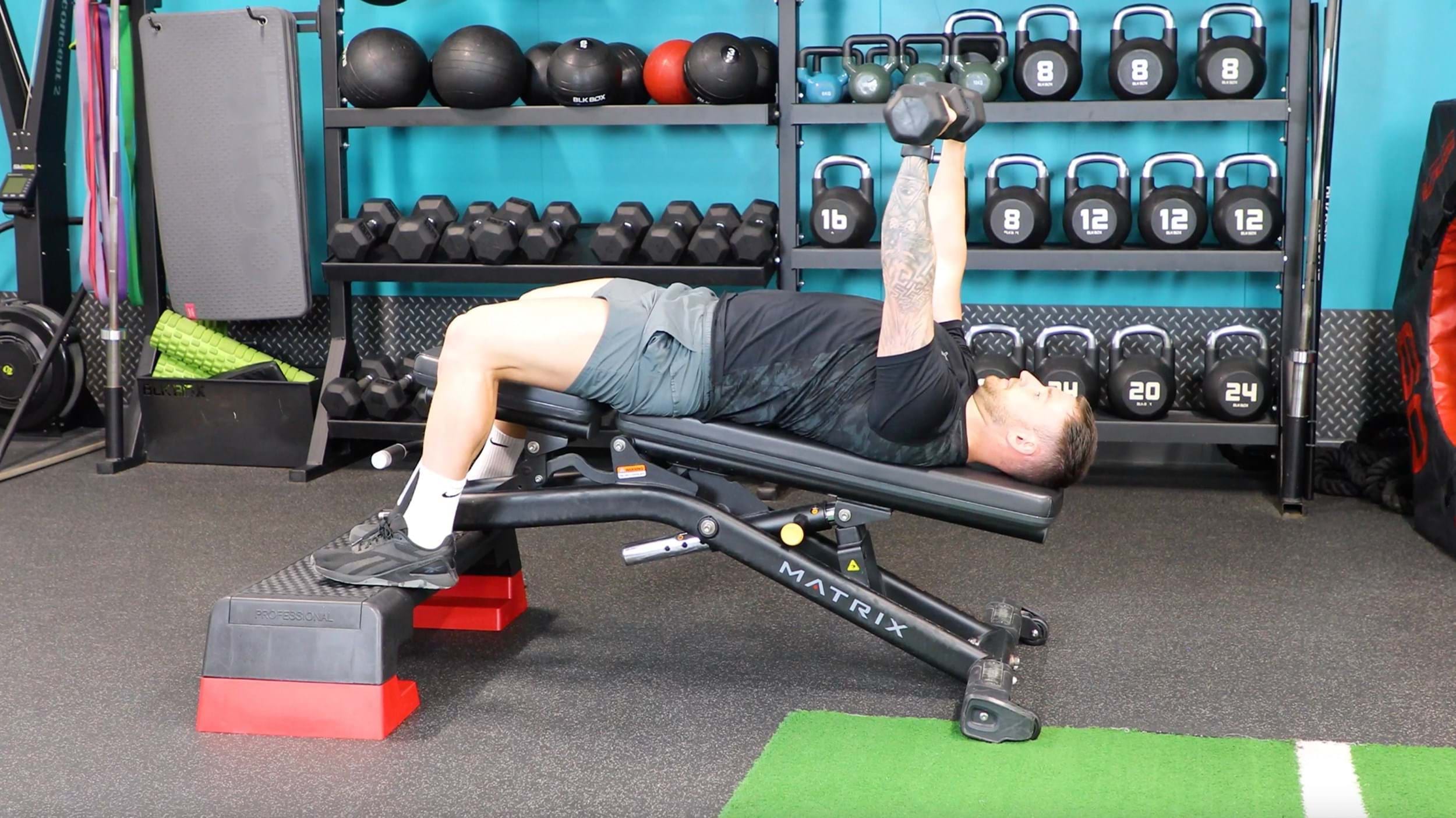 Dumbbell Decline Press Dumbbell Decline Press