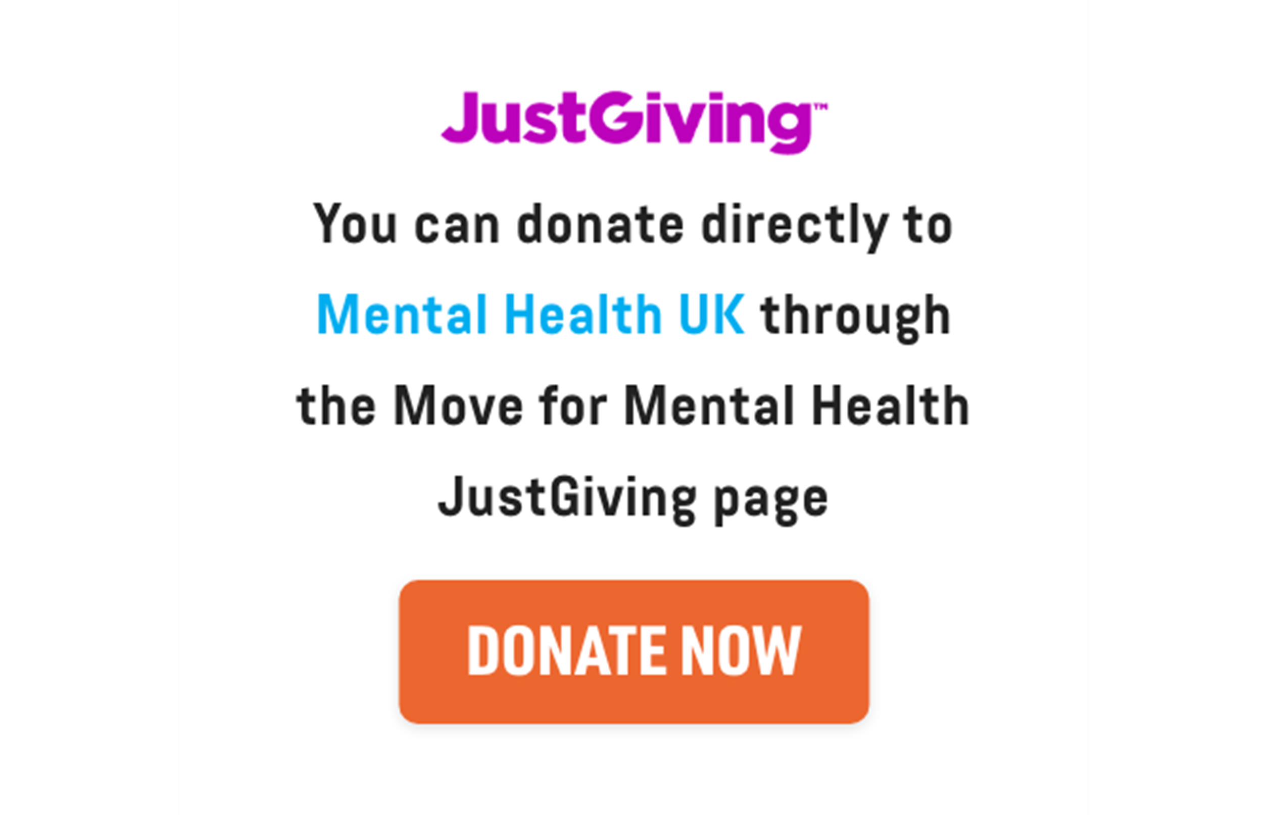 Just Giving Donate Now
