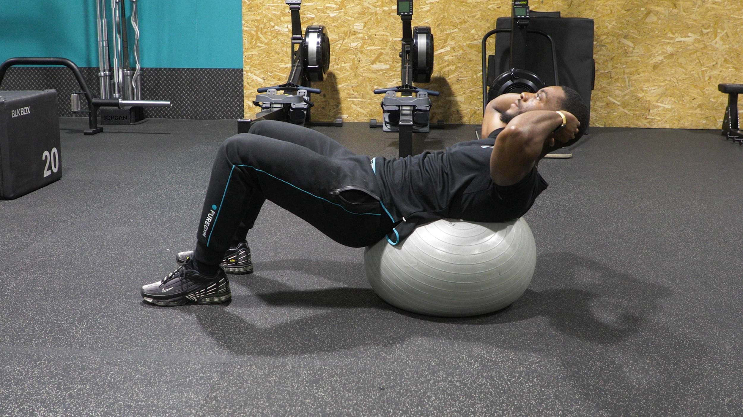 How to do Swiss Ball Crunches