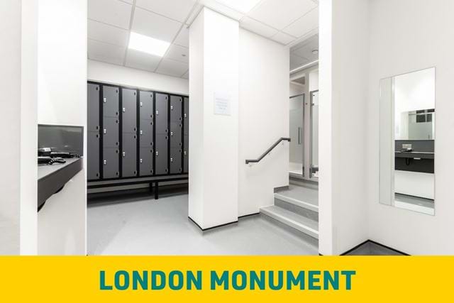 London Monument Changing Rooms