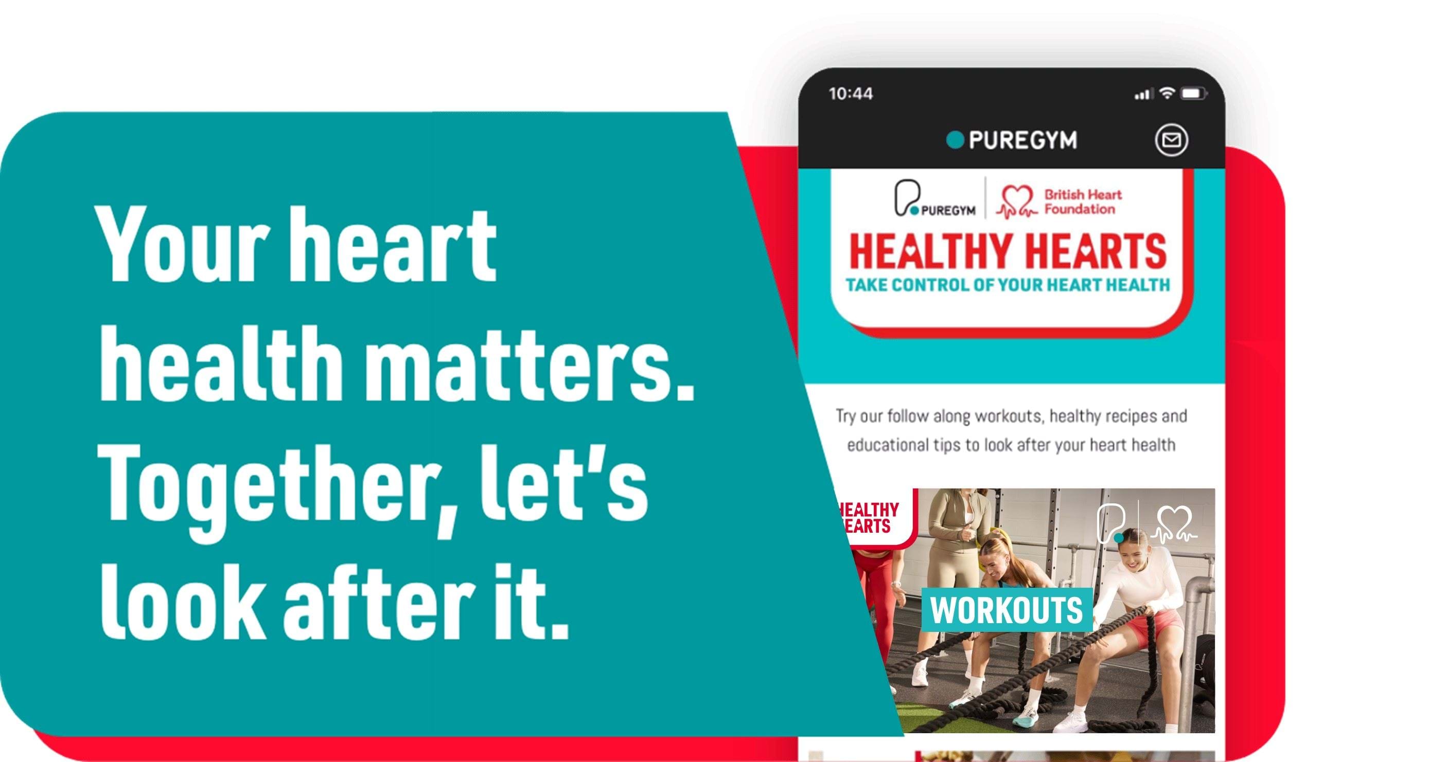 Your heart matters. Together, let's look after it. 