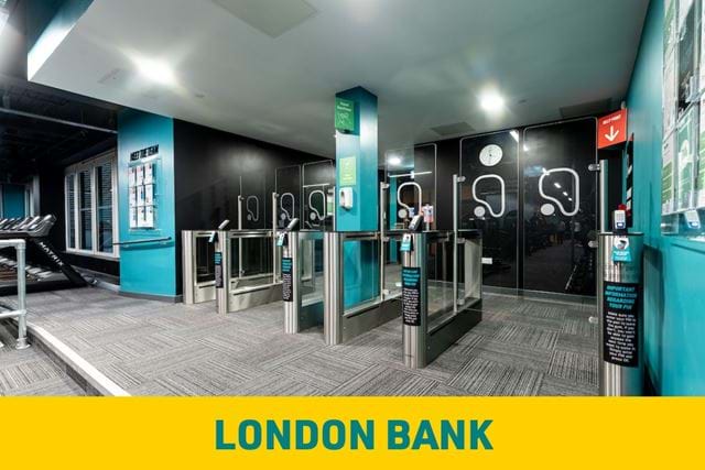 London Bank Entrance
