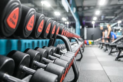 Pure gym dumbbells 2025
