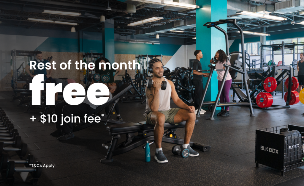 Only $10 join fee + get rest of month free