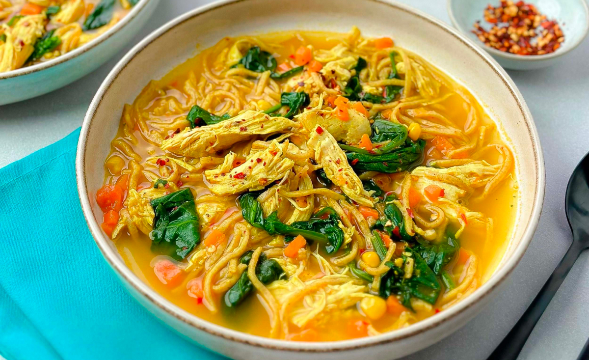 Healthy Chicken Noodle Soup Recipe
