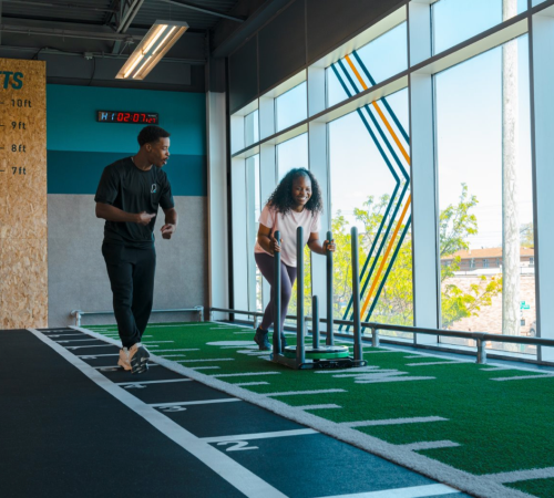 Turf and Sled Turf and Sled